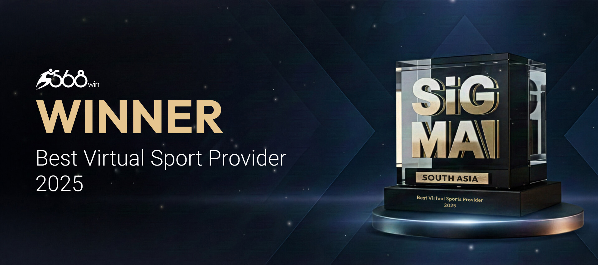 568Win đạt giải Nhà cung cấp Thể thao ảo xuất sắc nhất (Best Virtual Sport Provider) tại SiGMA South Asia 2025. Giải pháp B2B và White Label uy tín cho thị trường Việt Nam.