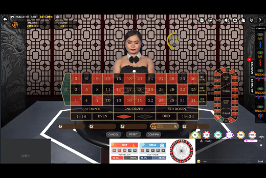 Oriental Game (OG Live) roulette